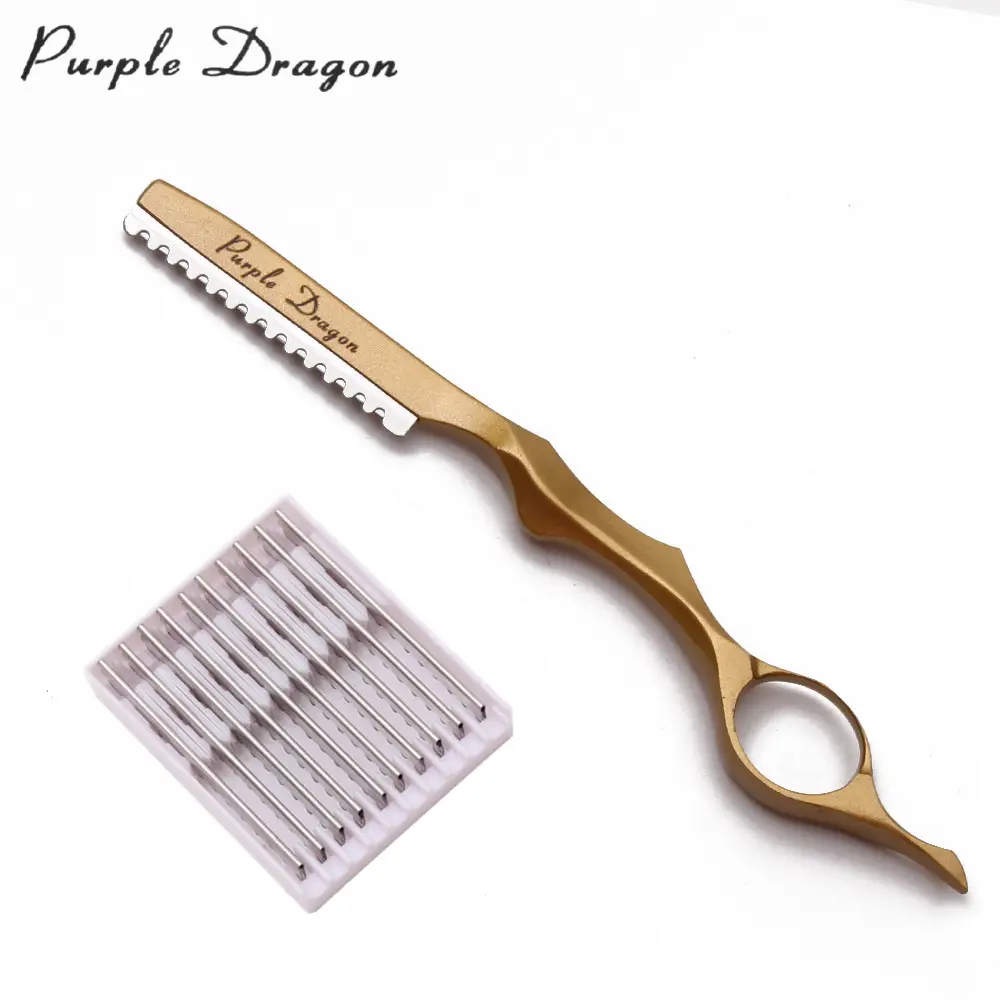 Zilong Haircutting Knife Set with 10 Blades - Image 9