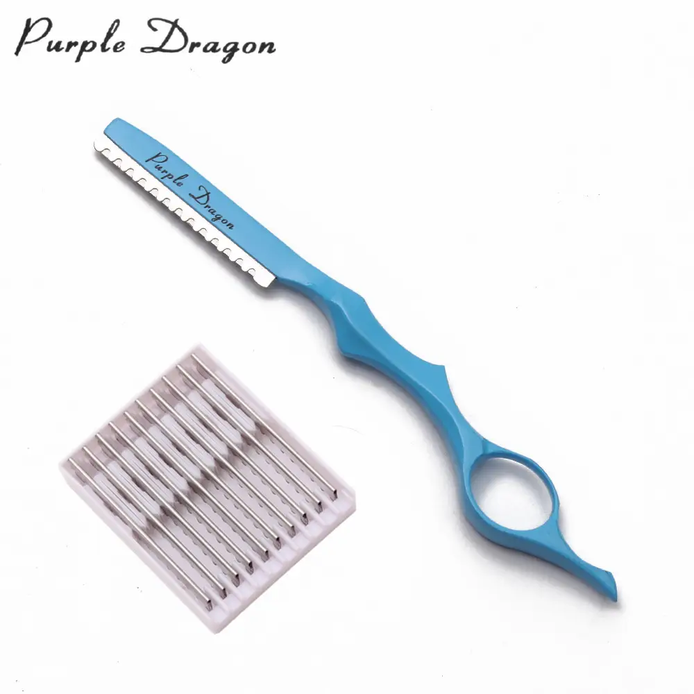 Zilong Haircutting Knife Set with 10 Blades - Image 10