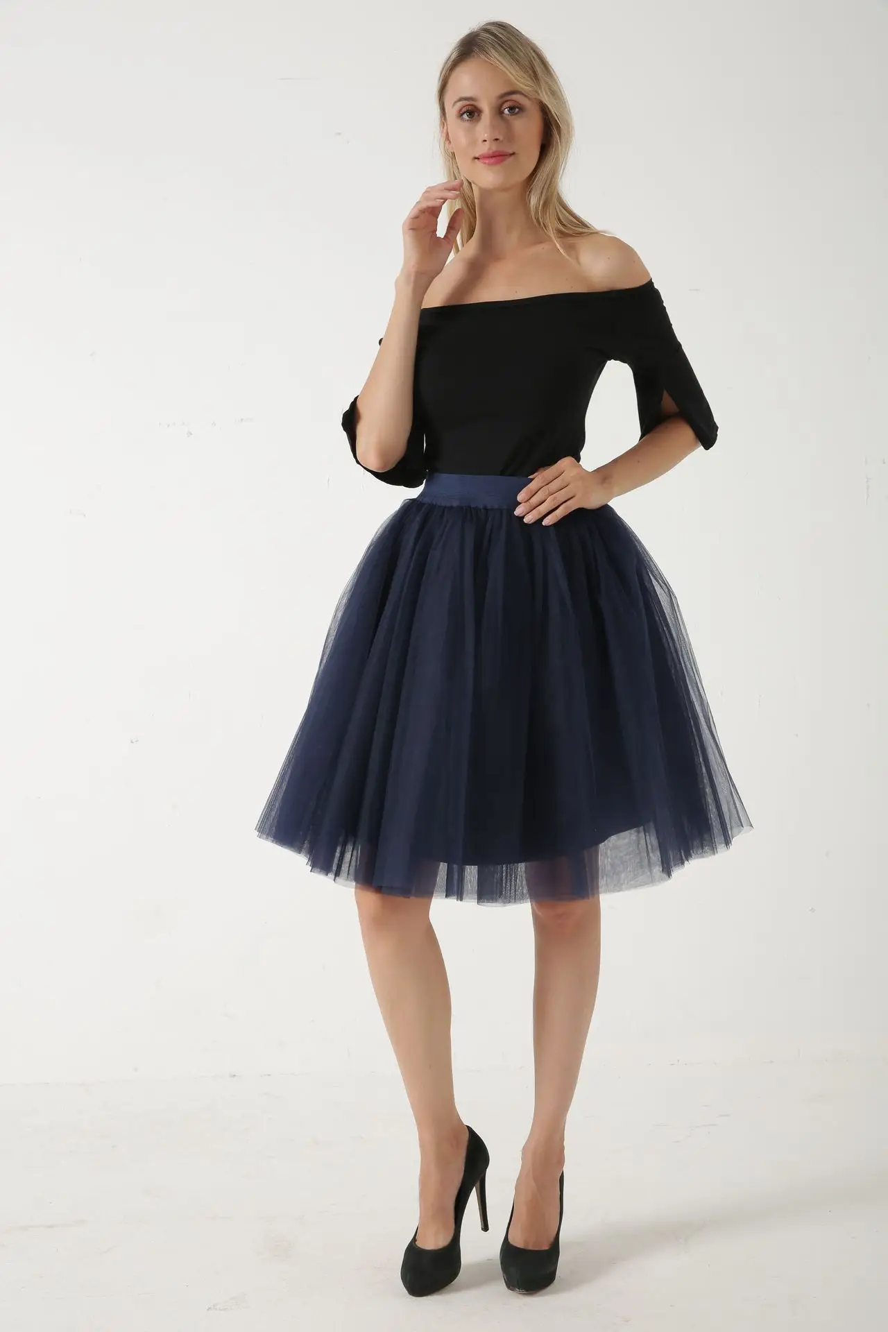Women Multi-Layered Mesh Skirt High-End Fairy Fluttering