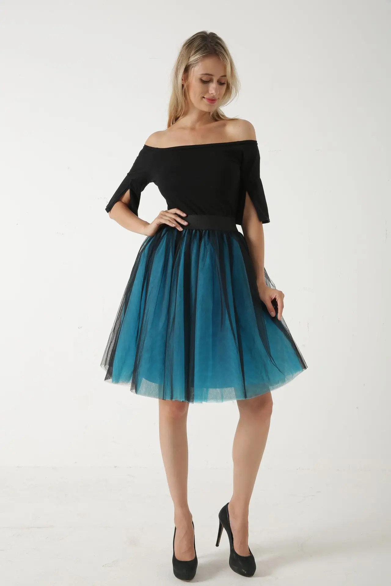 Women Multi-Layered Mesh Skirt High-End Fairy Fluttering