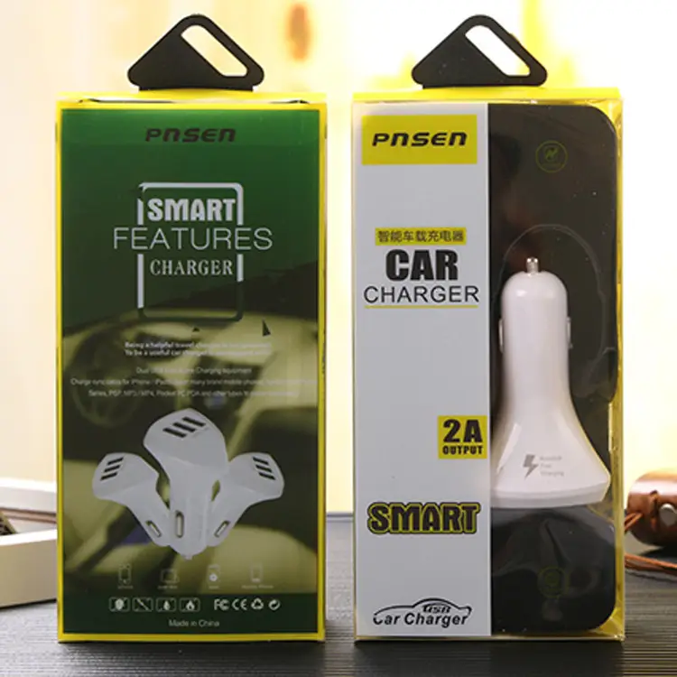 3U Fast Car Charger with USB 2.4A Output