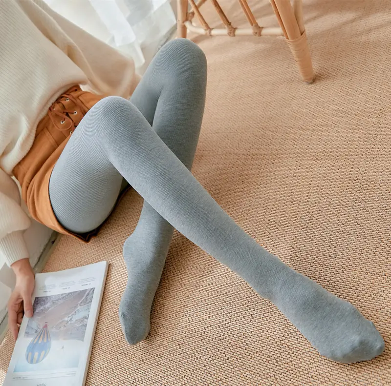 2020 Spring Fleece Lined High Waist Leggings - Image 4