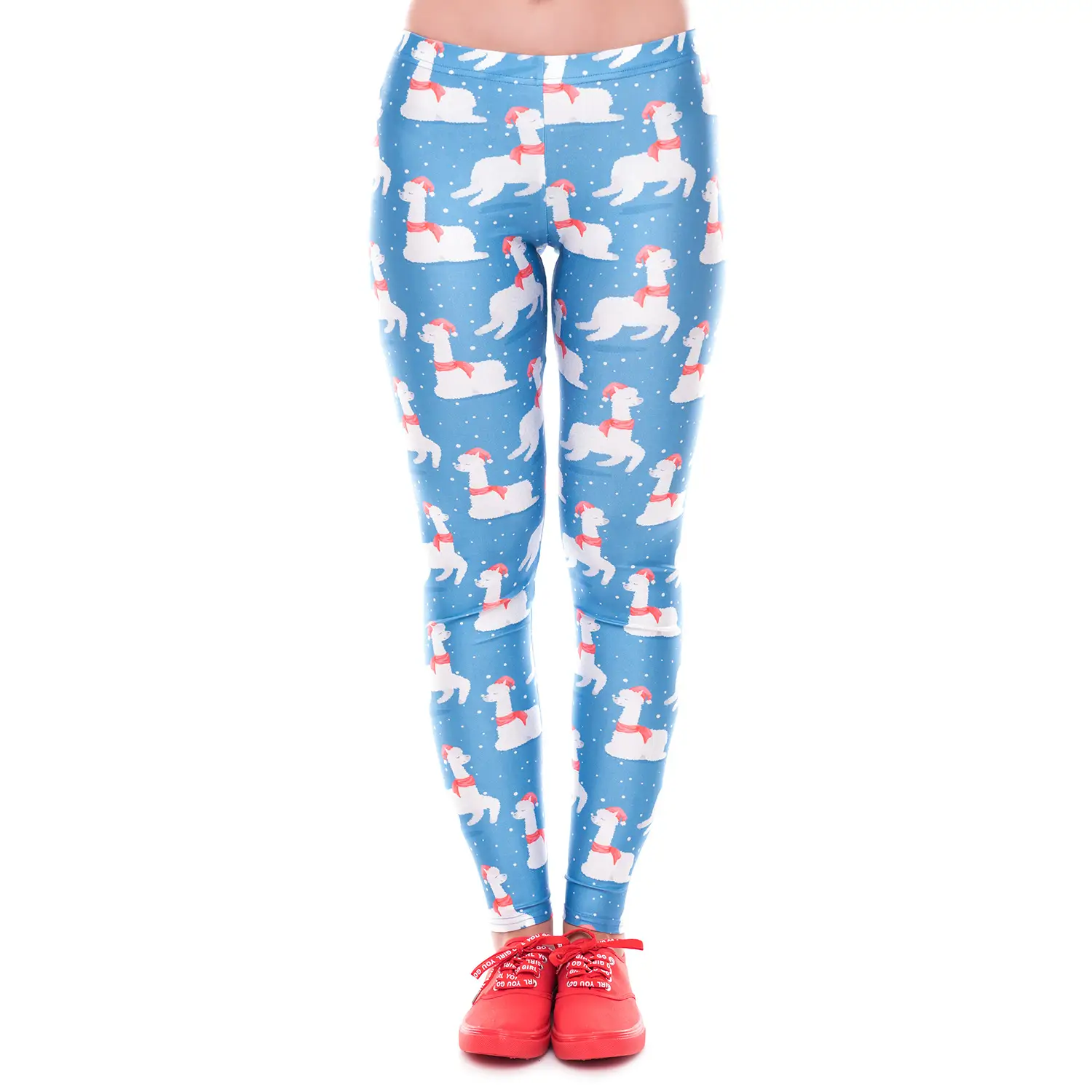 Digital Printed Christmas Leggings Women 2024