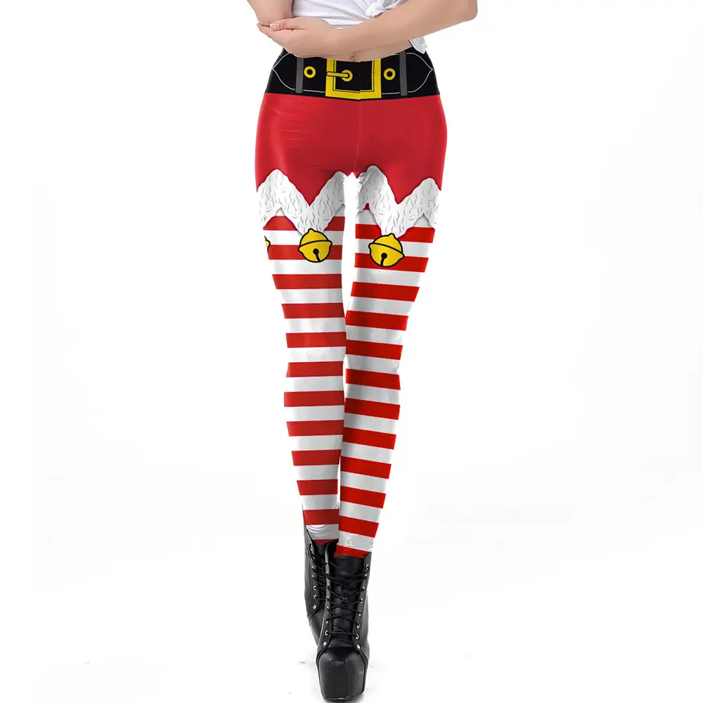 Digital Printed Christmas Leggings Women 2024