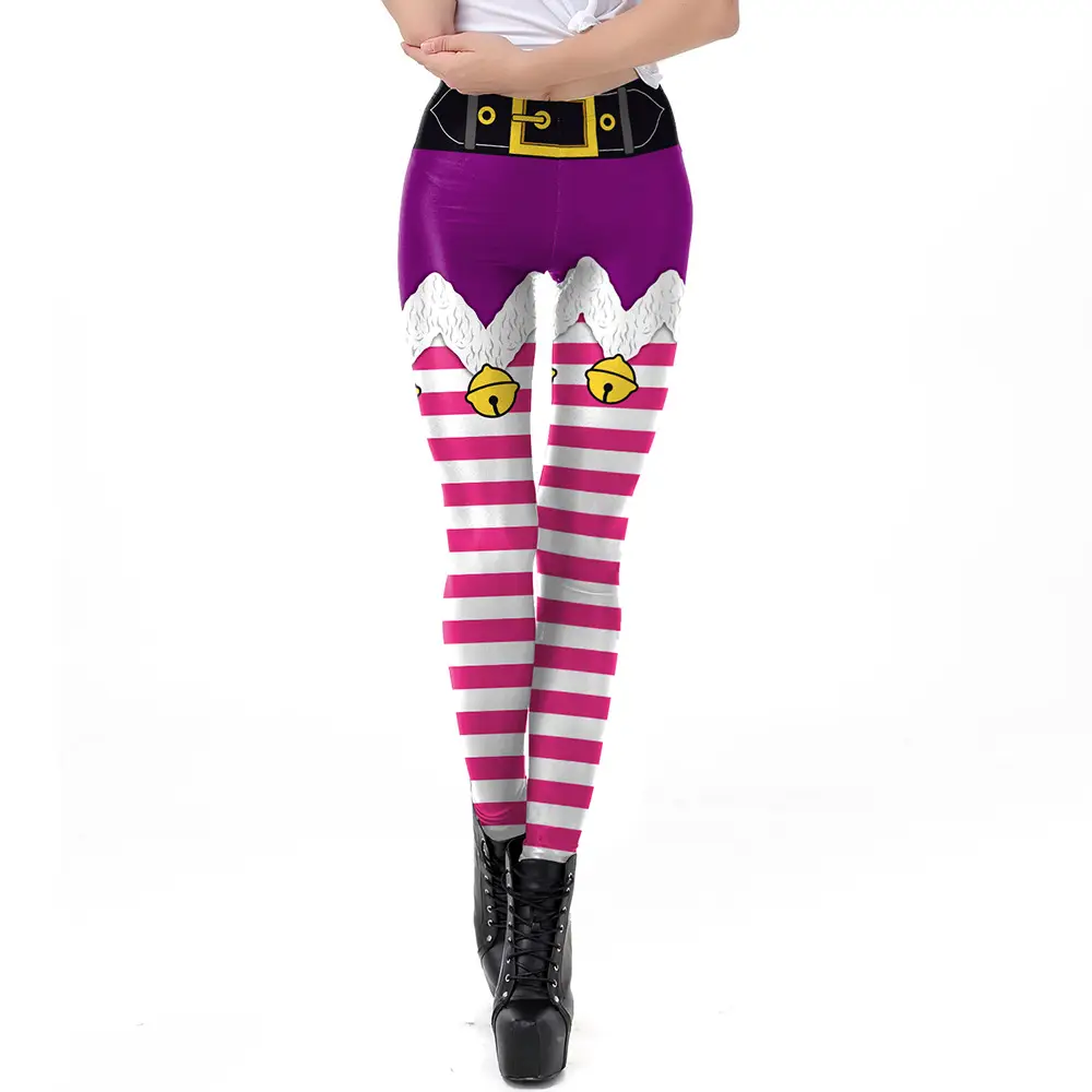 Digital Printed Christmas Leggings Women 2024