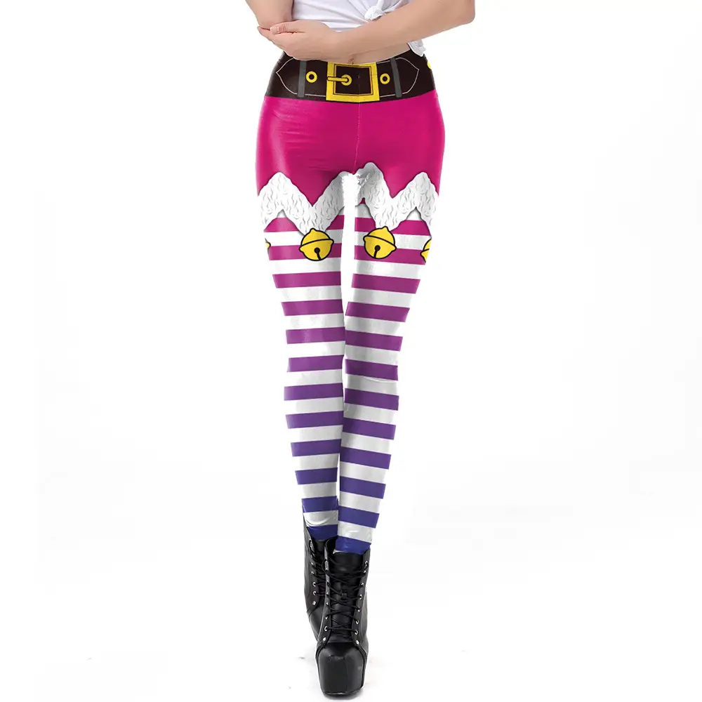 Digital Printed Christmas Leggings Women 2024