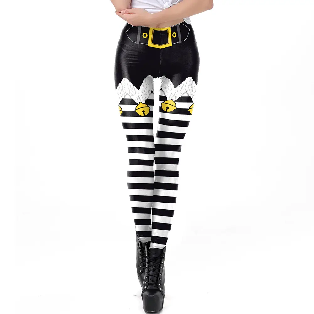 Digital Printed Christmas Leggings Women 2024