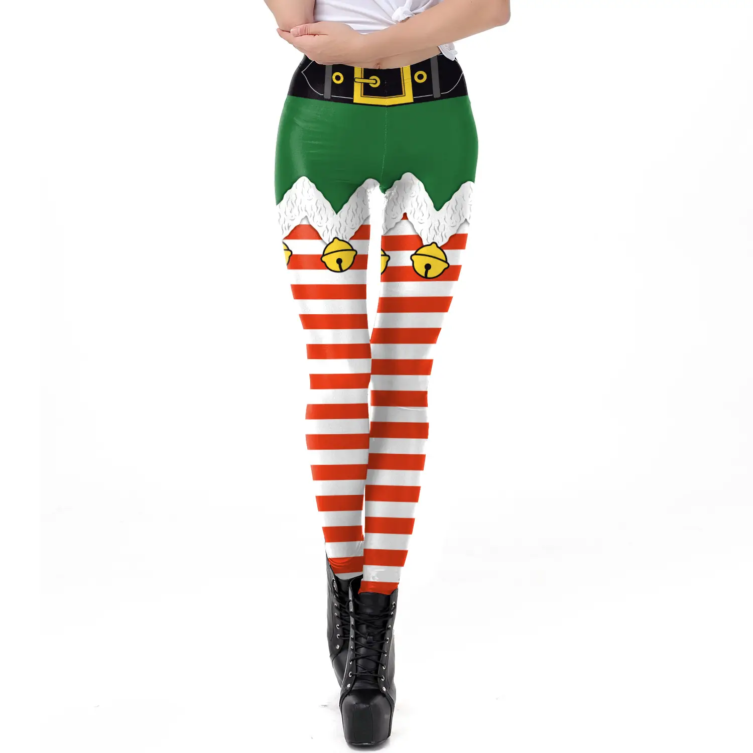 Digital Printed Christmas Leggings Women 2024