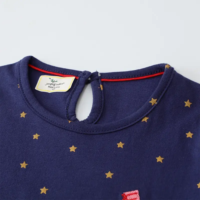 Autumn Girls Long Sleeve Dress Round Neck Christmas Style - Image 5