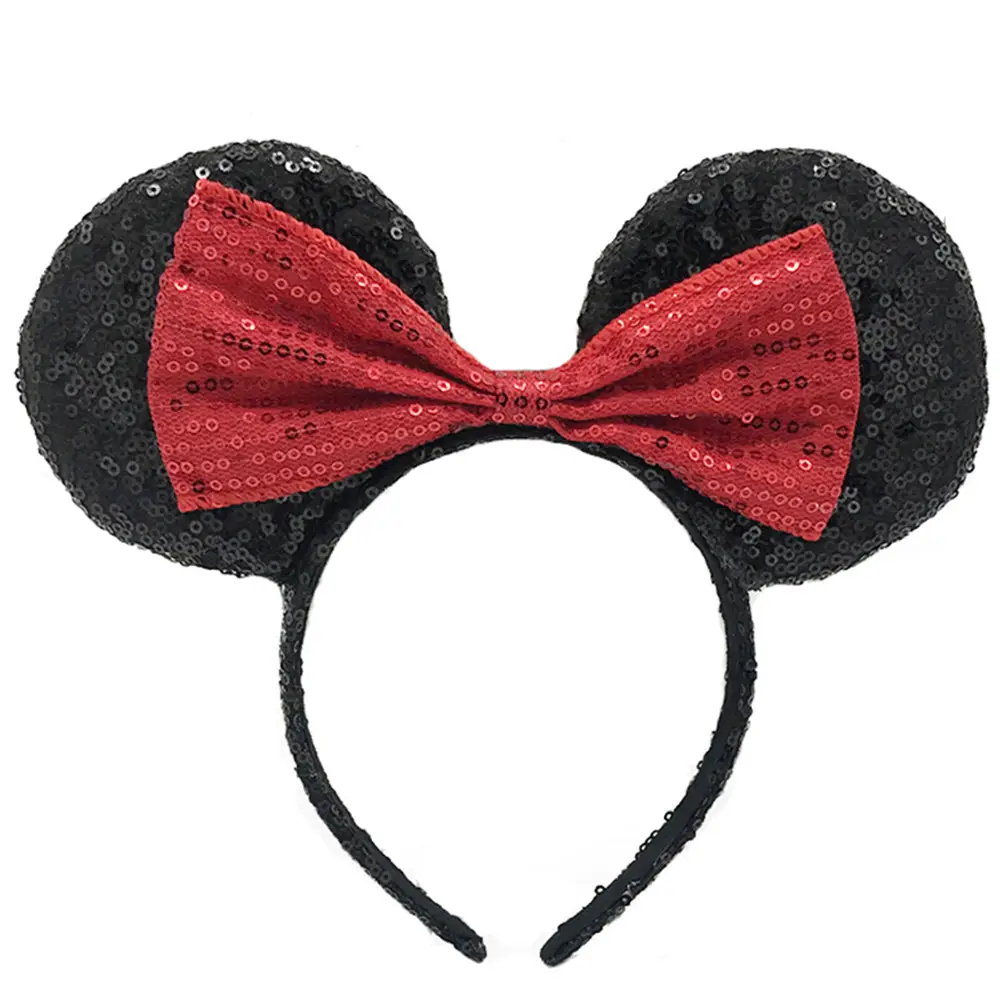 Black Sequin Minnie