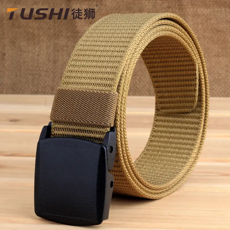 Black Thickened Nylon Belt for Security & Outdoor Use - Image 5