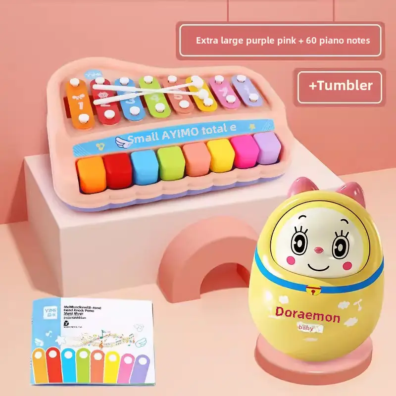 Eight-Tone Hand-Knocking Piano for Kids 8 Months