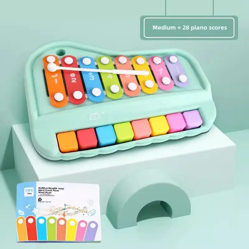 Eight-Tone Hand-Knocking Piano for Kids 8 Months