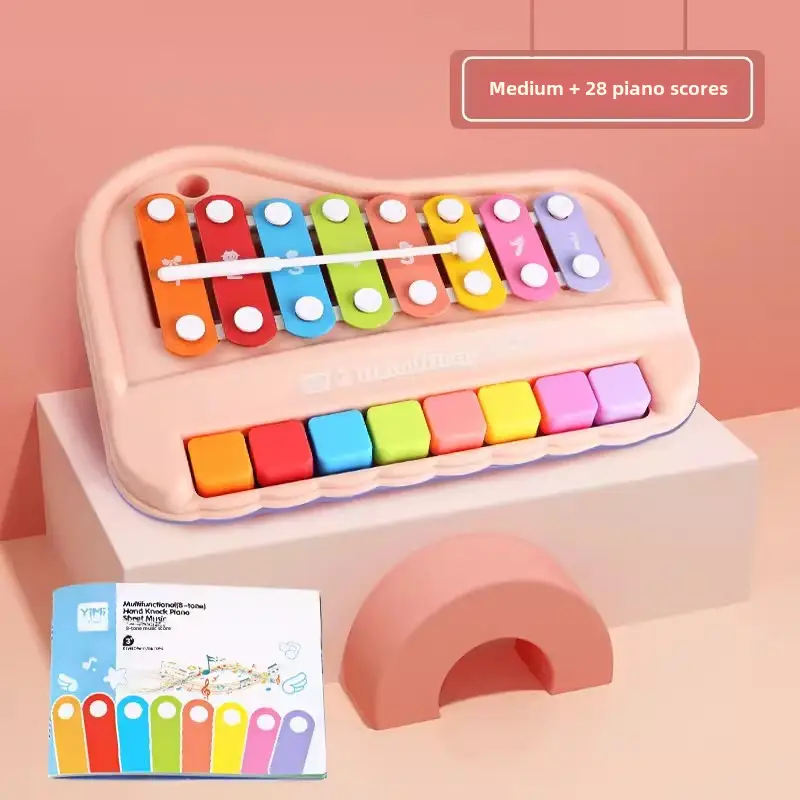 Eight-Tone Hand-Knocking Piano for Kids 8 Months
