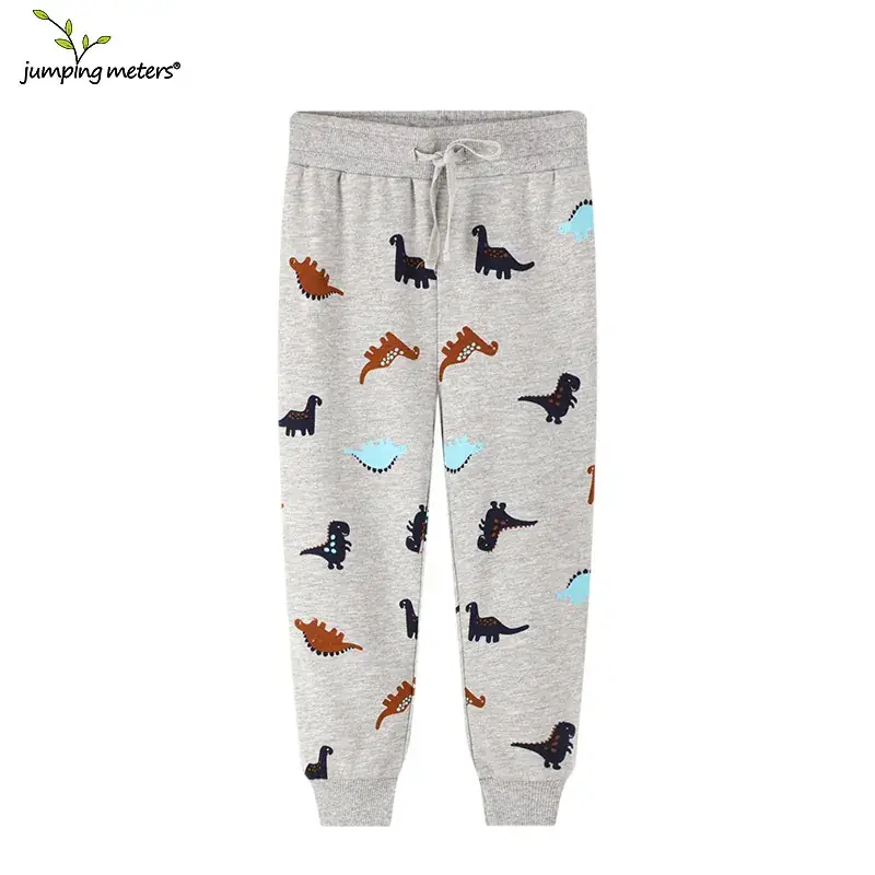 Kids Striped Knee Pads Pants Set 2025 Spring - Image 2