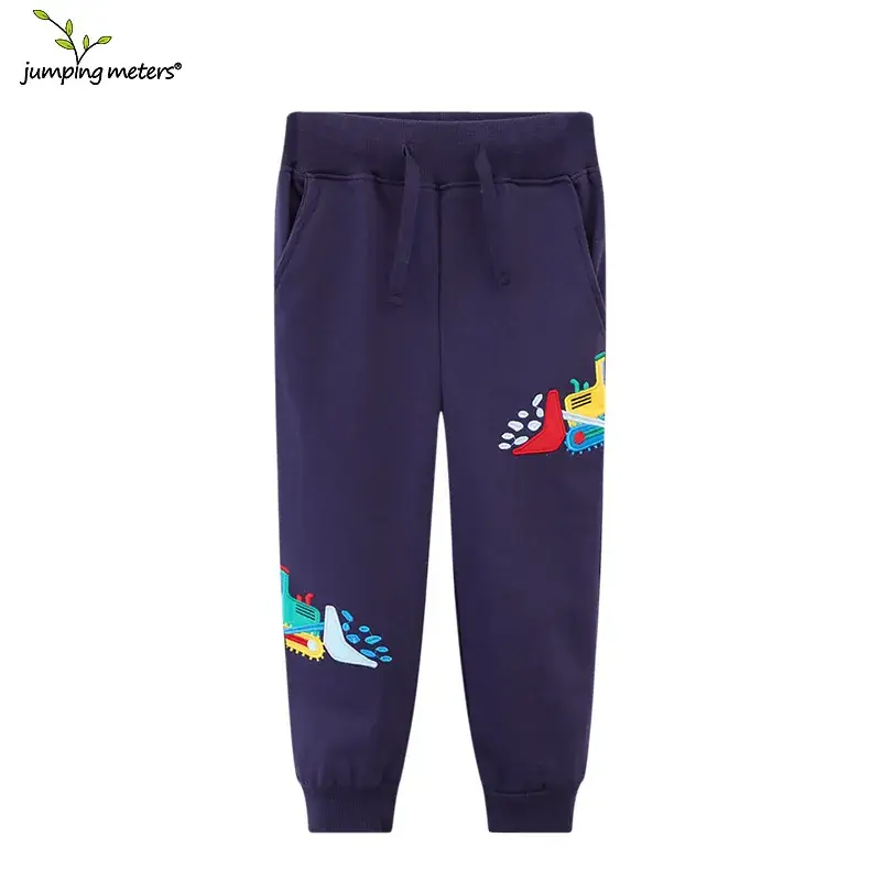 Kids Striped Knee Pads Pants Set 2025 Spring - Image 16