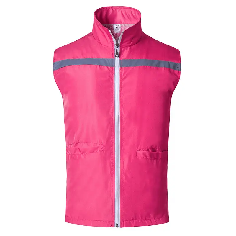 Reflective Work Vest with Custom Logo Corporate Group Activity - Image 10