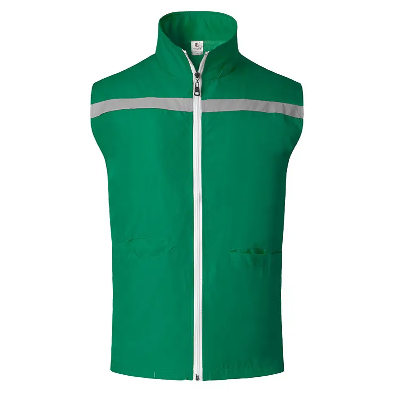 Reflective Work Vest with Custom Logo Corporate Group Activity - Image 11