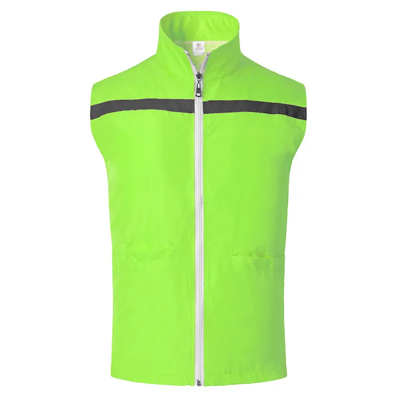 Reflective Work Vest with Custom Logo Corporate Group Activity - Image 12