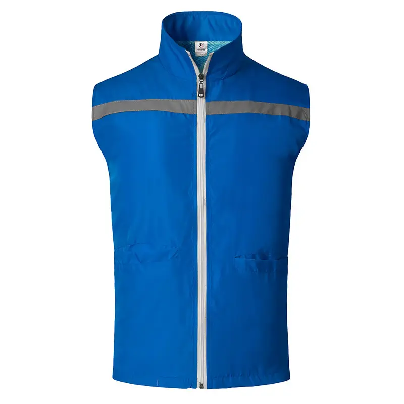 Reflective Work Vest with Custom Logo Corporate Group Activity - Image 4
