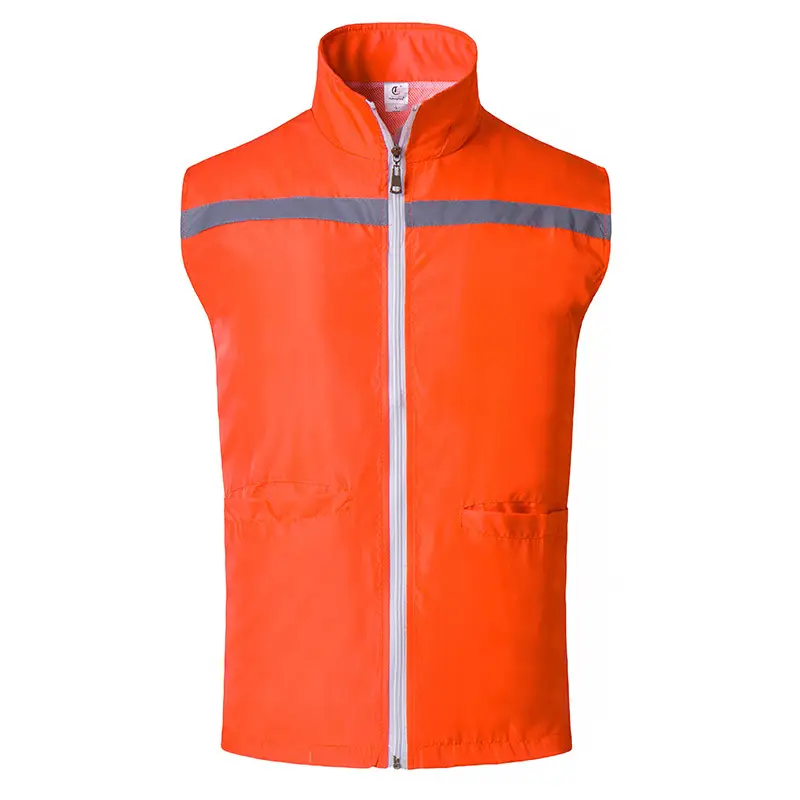 Reflective Work Vest with Custom Logo Corporate Group Activity - Image 5