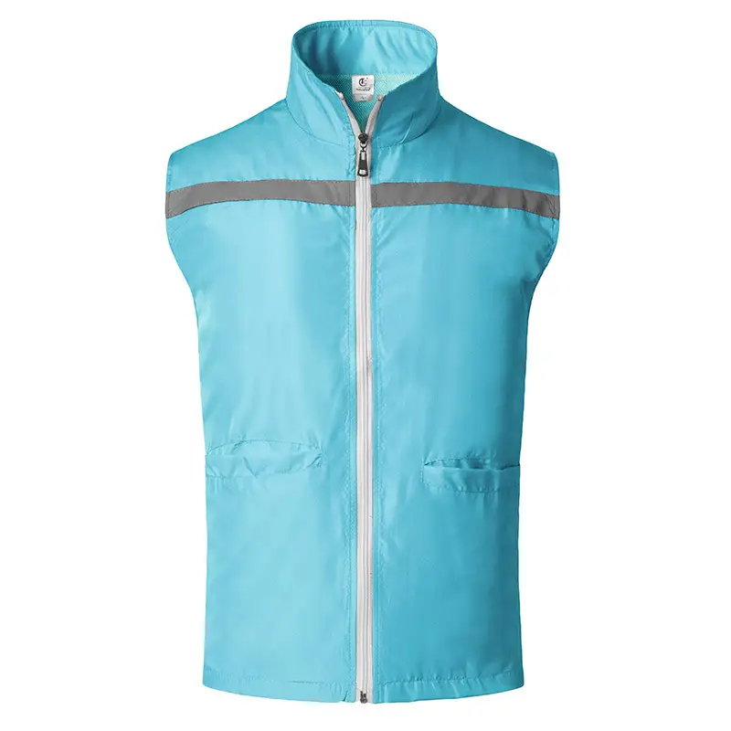 Reflective Work Vest with Custom Logo Corporate Group Activity - Image 7