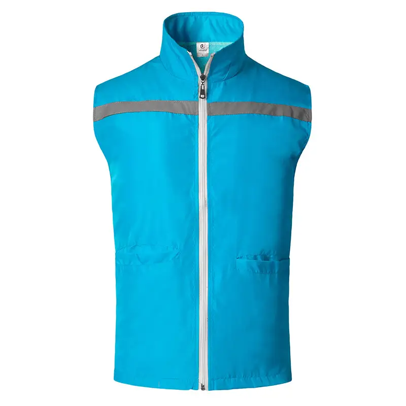 Reflective Work Vest with Custom Logo Corporate Group Activity - Image 9