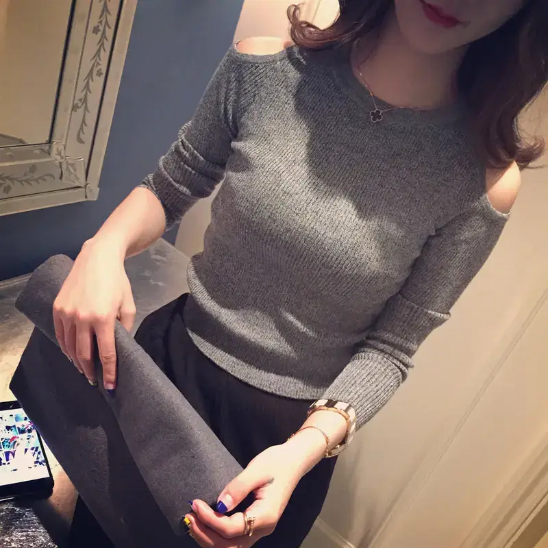 Women Long Sleeve Lace Top White Spinning — feature 4