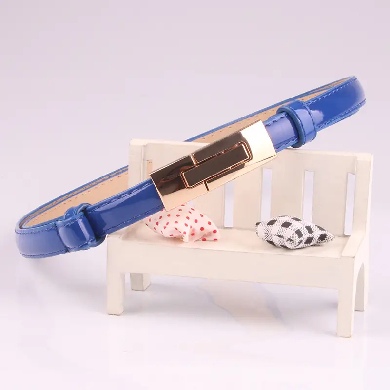 Red Adjustable Buckle Belt for Women - Image 6