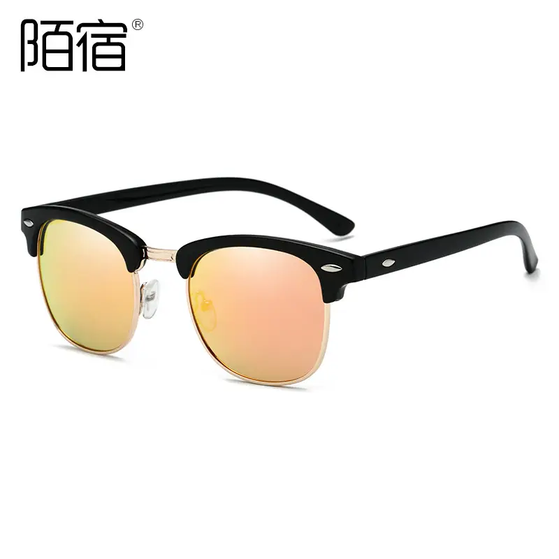 C6 bright black frame rainbow yellow film