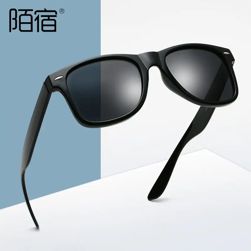 Polarized Sunglasses Black Green Women Men - Image 12