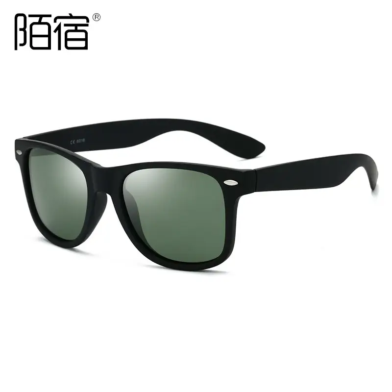 Polarized Sunglasses Black Green Women Men - Image 14