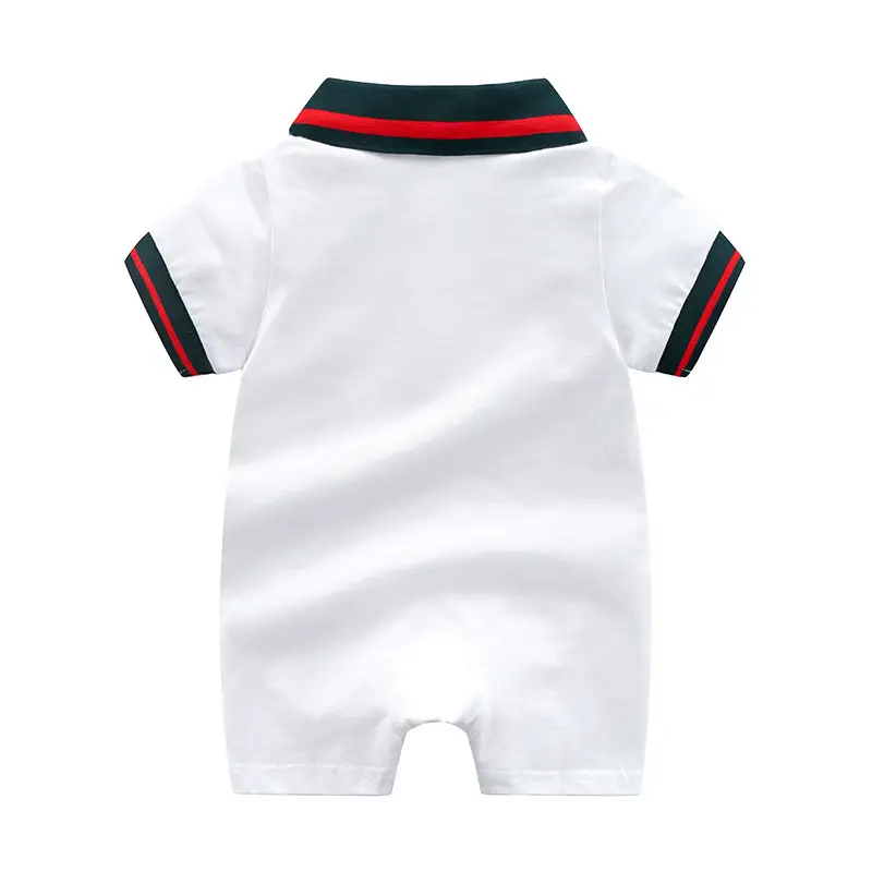 Baby Lapel Patch Green Red Black Embroidered Bee - Image 4