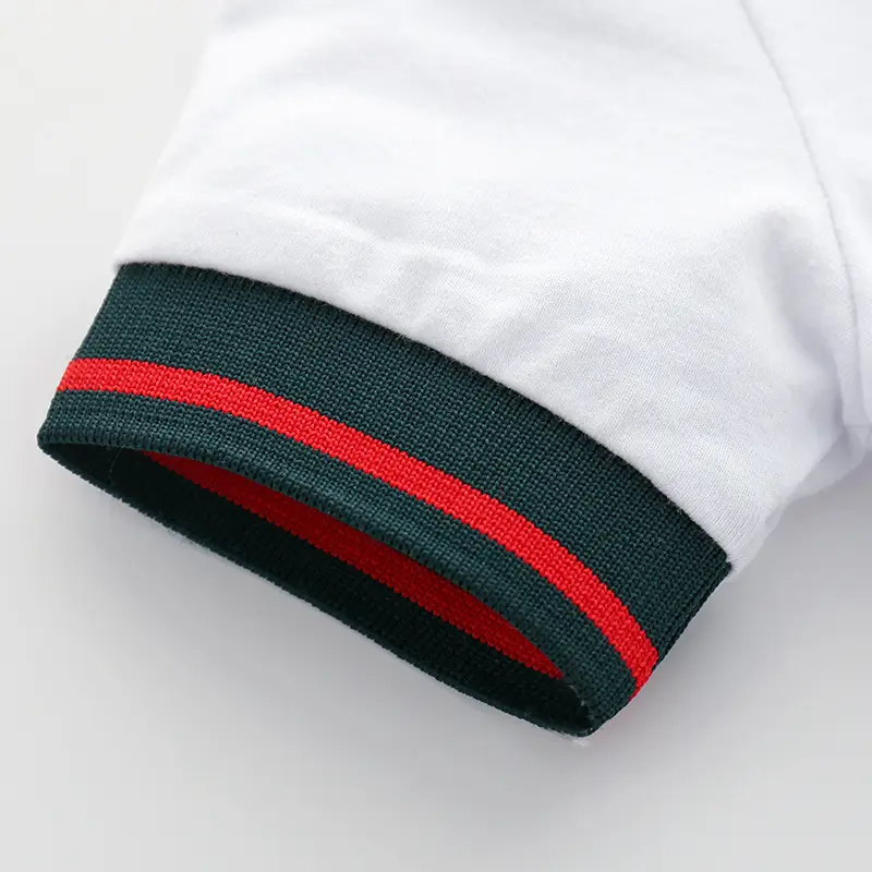 Baby Lapel Patch Green Red Black Embroidered Bee - Image 5
