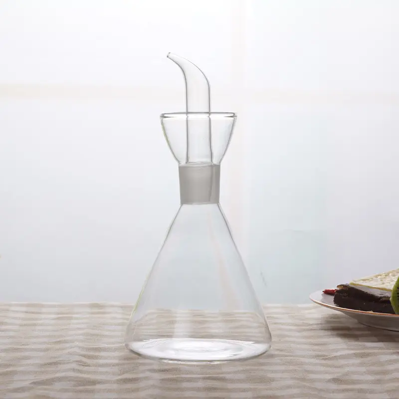 Transparent Japanese Kitchen Oil Bottle with Funny Straw - Image 8