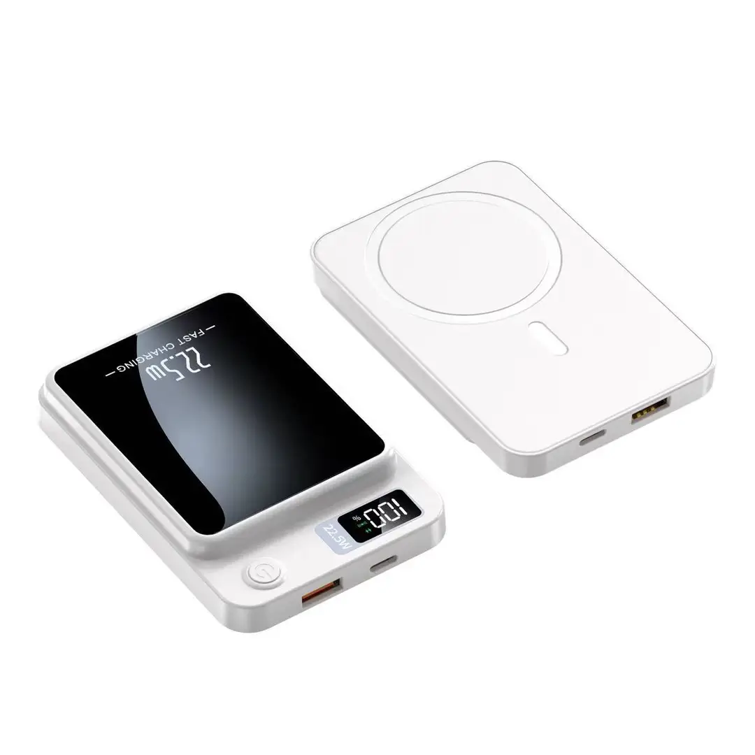 Magsafe Magnetic Power Bank Fast Charging 20000 Mah Compact Portable Wireless Charging Mobile Power Supply Customized — feature 27