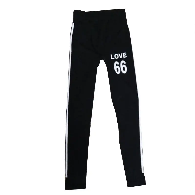 Korean Style Letter Pants Large Size Modal Leggings - Image 10