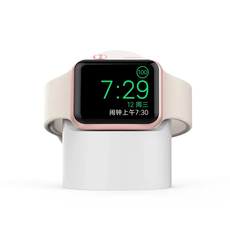 Apple Watch Magnetic Charging Stand with Silicone Strap - Image 5