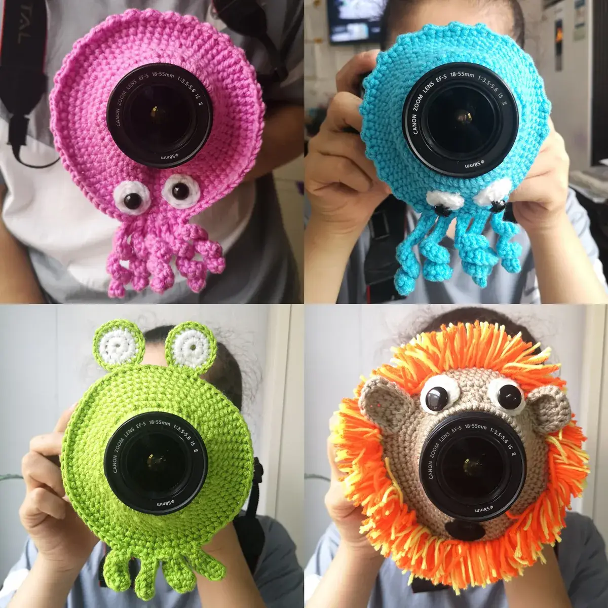Baby Cartoon Camera Lens Pendant Ring Decor - Image 8
