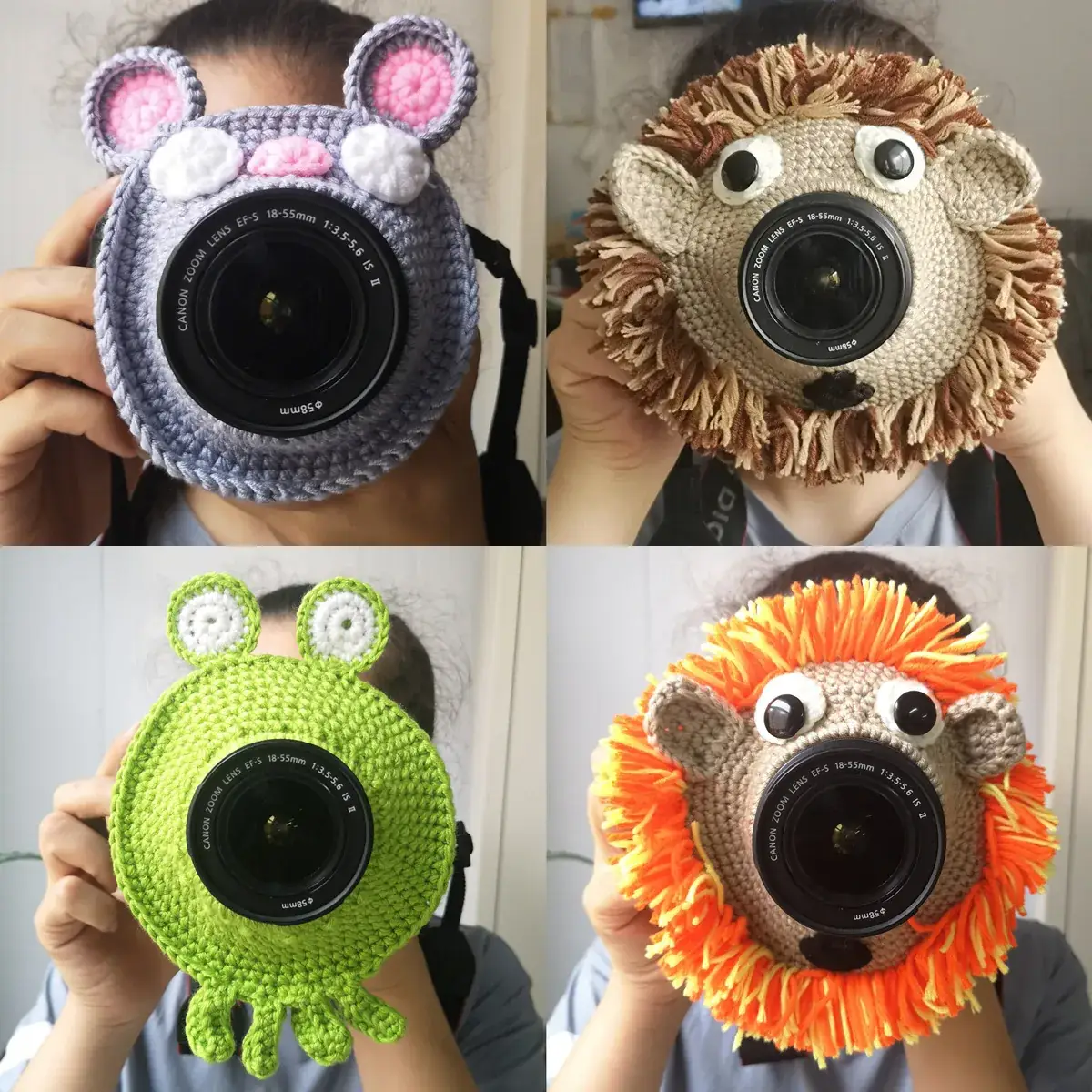 Baby Cartoon Camera Lens Pendant Ring Decor - Image 9