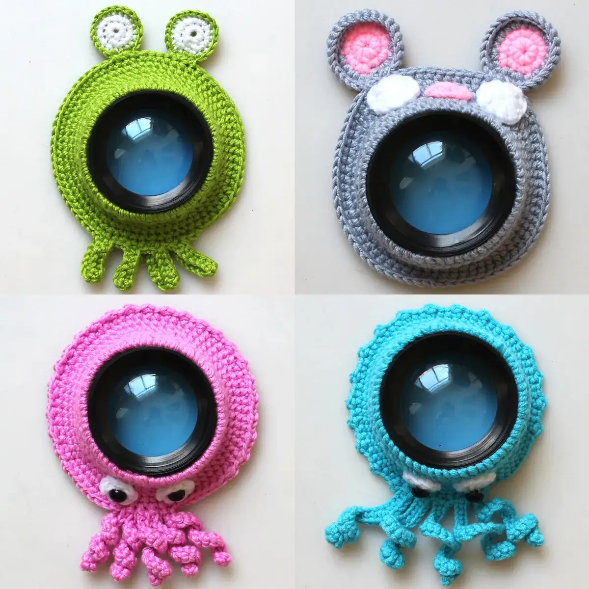 Baby Cartoon Camera Lens Pendant Ring Decor - Image 10