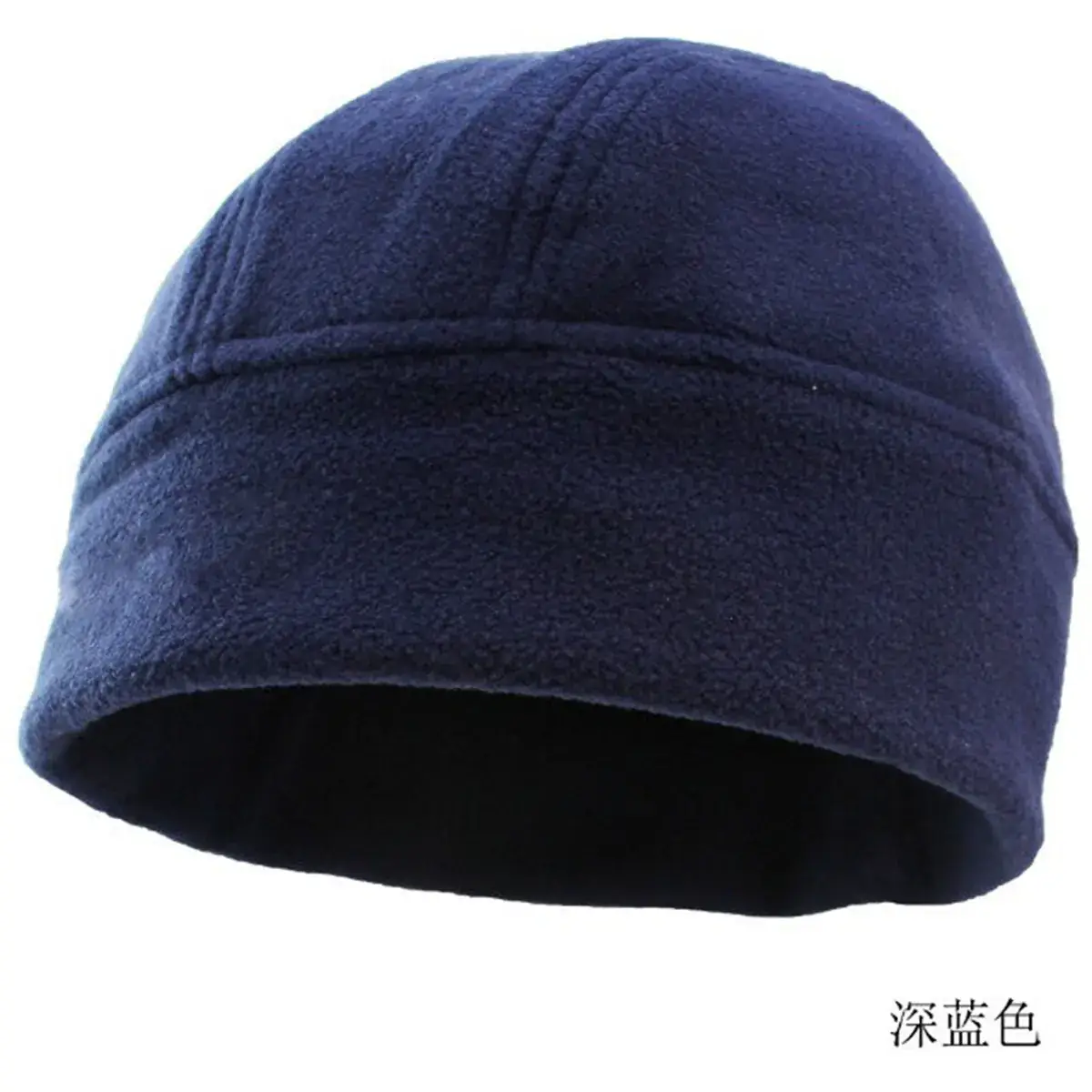 Winter Fleece Polo Cap Grey Men - Image 4