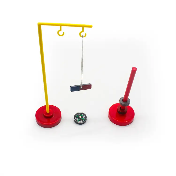 Red Science Compass for Kids Educational Toy - Image 2