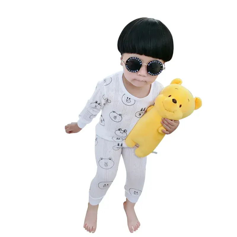 Kids Cotton Pajamas Set for Boys Girls Spring Autumn - Image 4