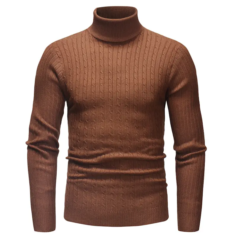 Men's 2018 Turtleneck Sweater M012 Knitwear - Image 7