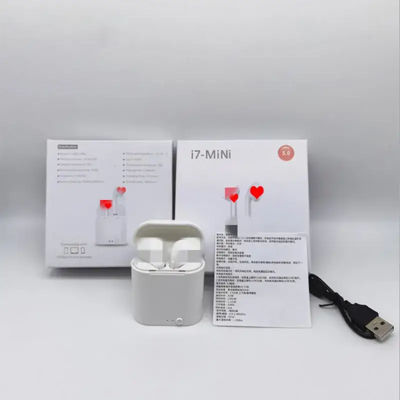 i7S TWS Bluetooth Headset with Binaural Sound - Image 3