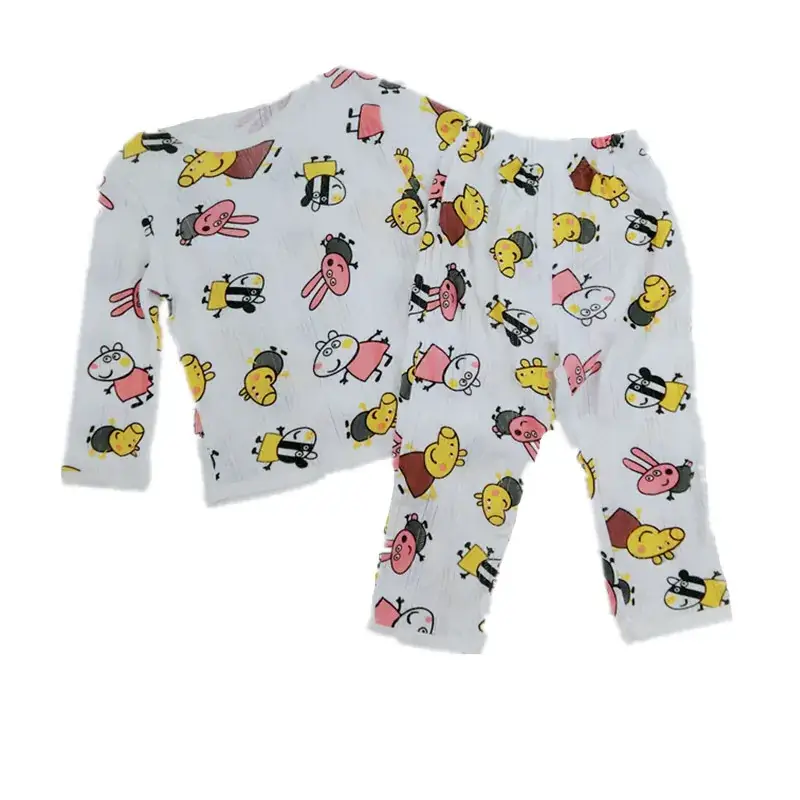 Children's Cartoon Hot Air Balloons Pajamas Pure Cotton - Image 8