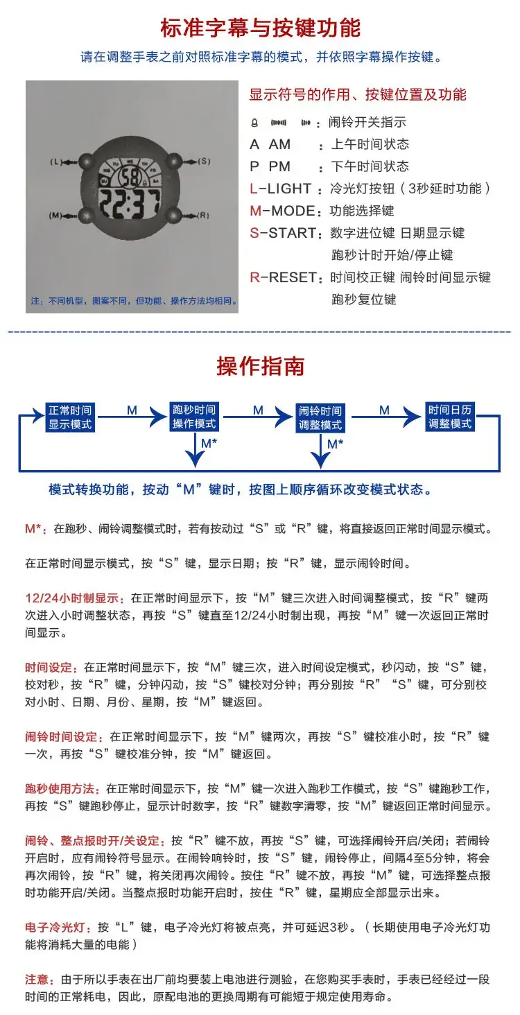 EL冷光灯说明书