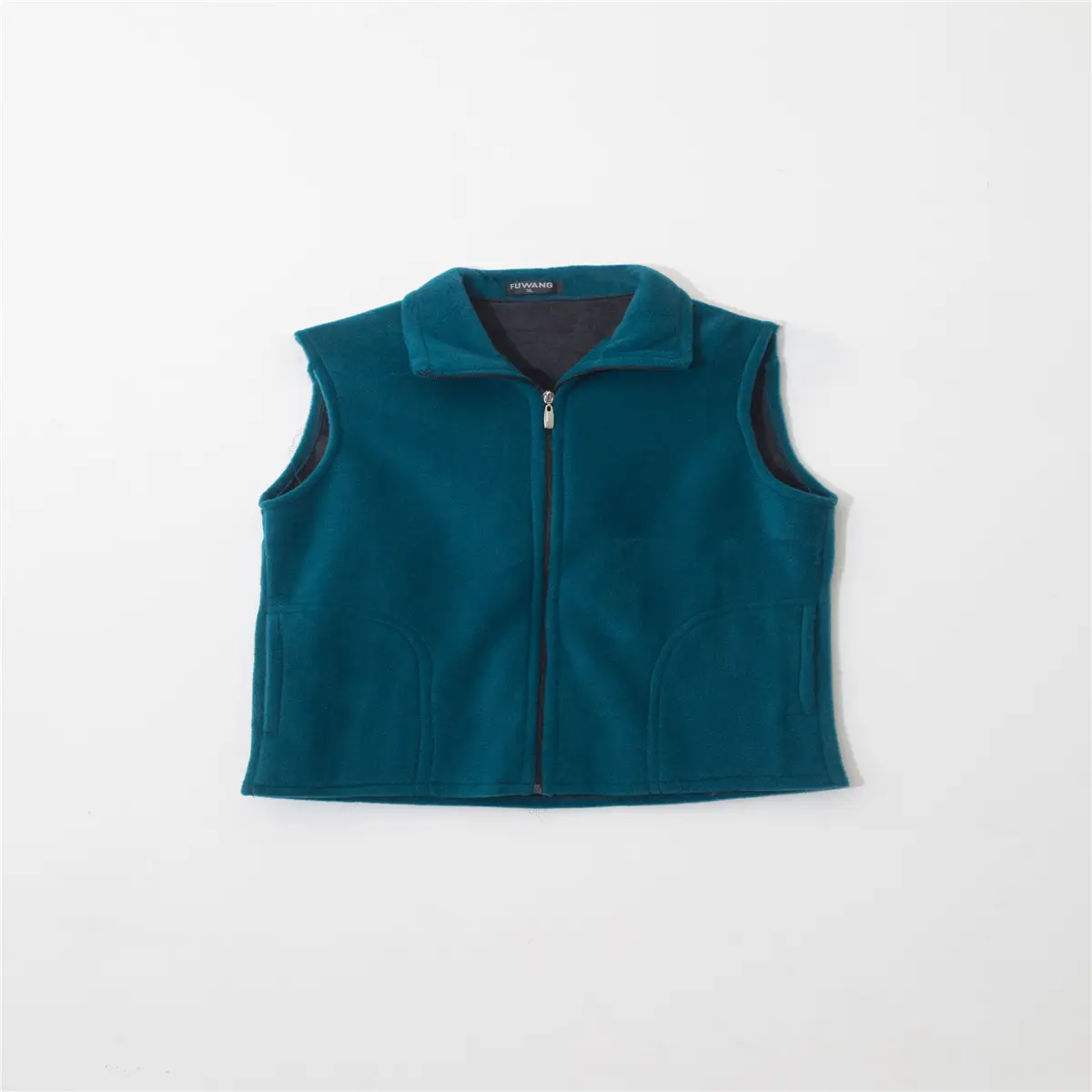 Girls Red Fleece Sleeveless Vest Winter Warm - Image 5