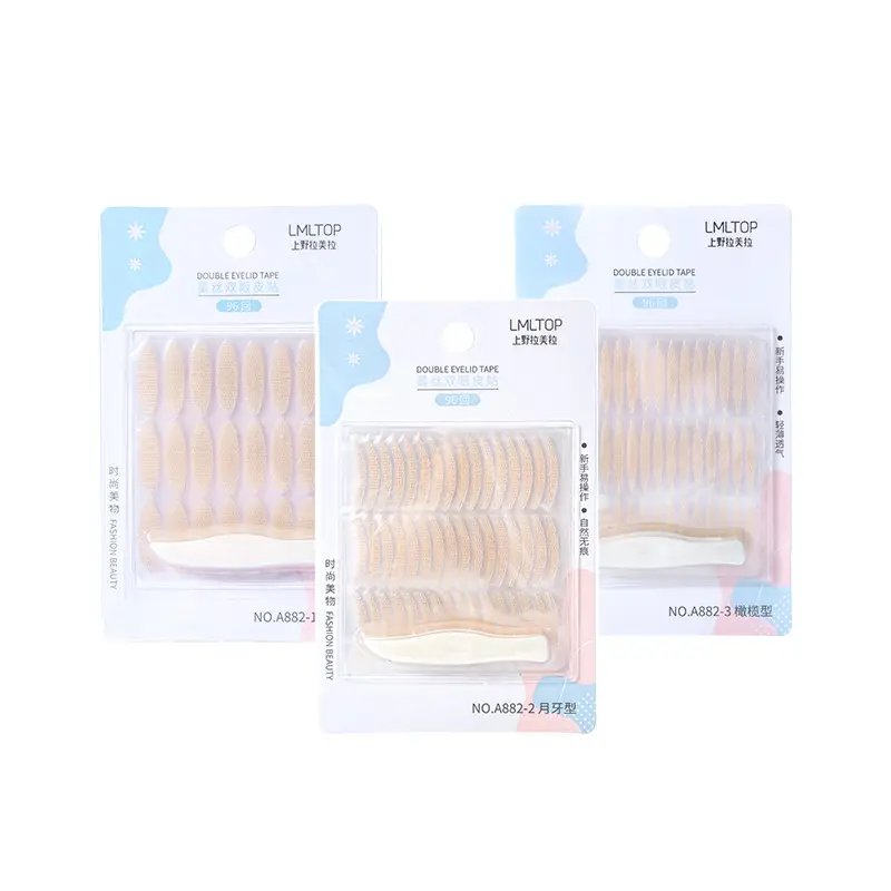 Waterproof Eye Patch Mesh Lace Double Eyelid Tape 96 Pairs - Image 8